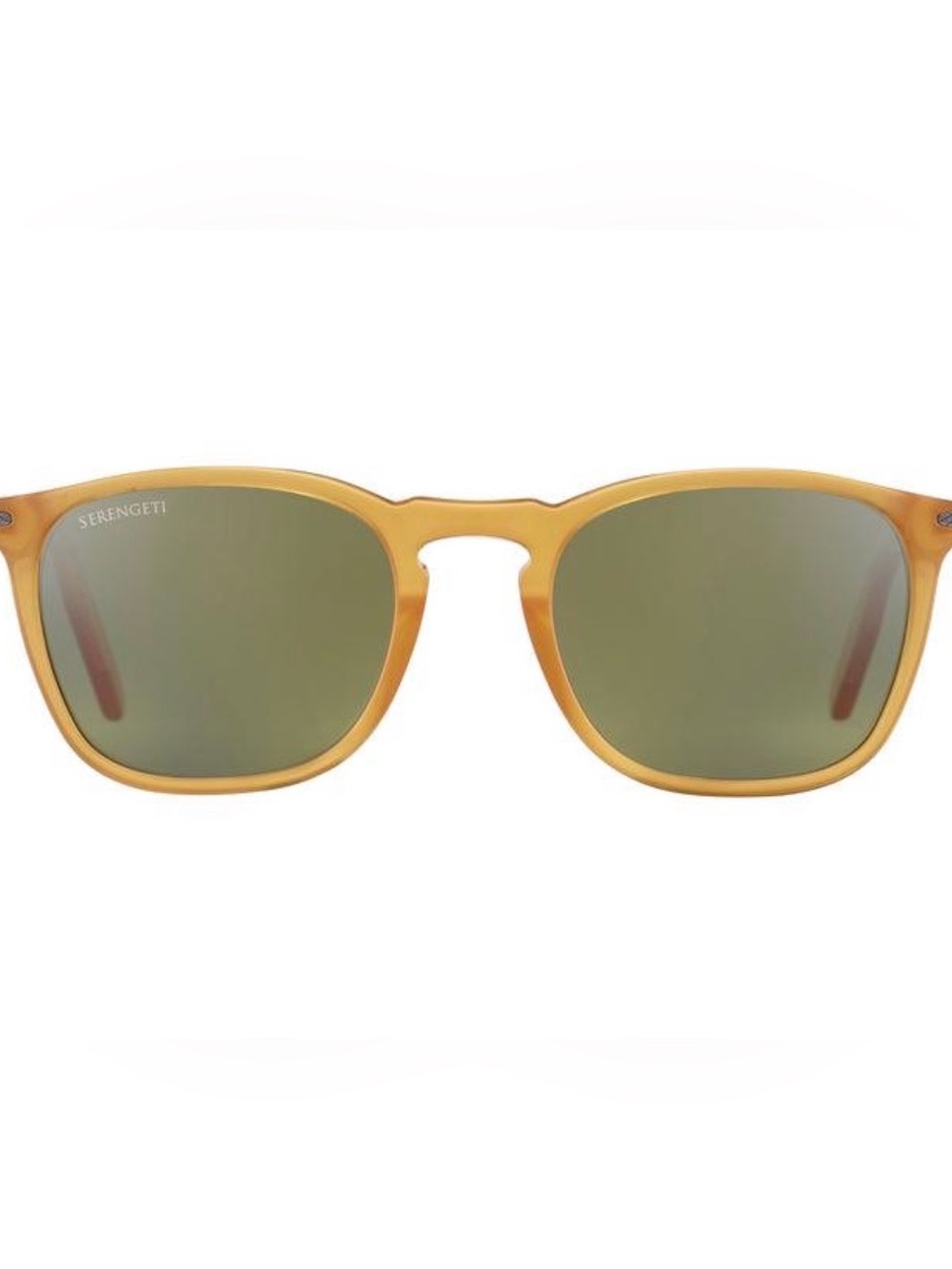 Serengeti Delio 8855 Sunglasses – Shiny Honey / 555nm Green Lenses